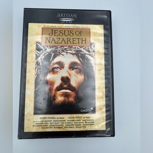 Jesus Of‎ Nazareth (DVD, 2000 James Earl Jones Ian McShane Two Discs SHIPS FAST